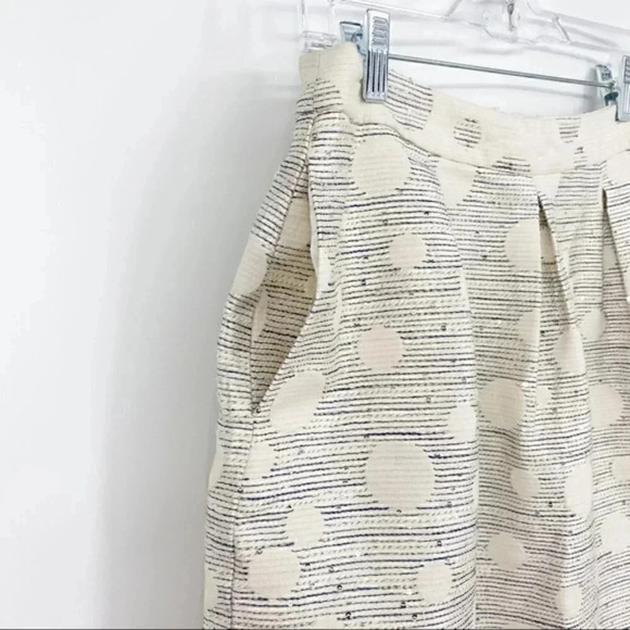 Anthropologie Maeve Anya Dotted Jacquard Skirt - Picture 6 of 10